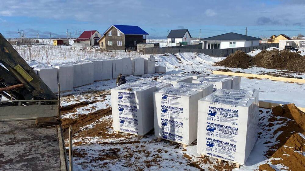 Газобетон Могилевский КСИ D500 100x250x625 мм фото 1
