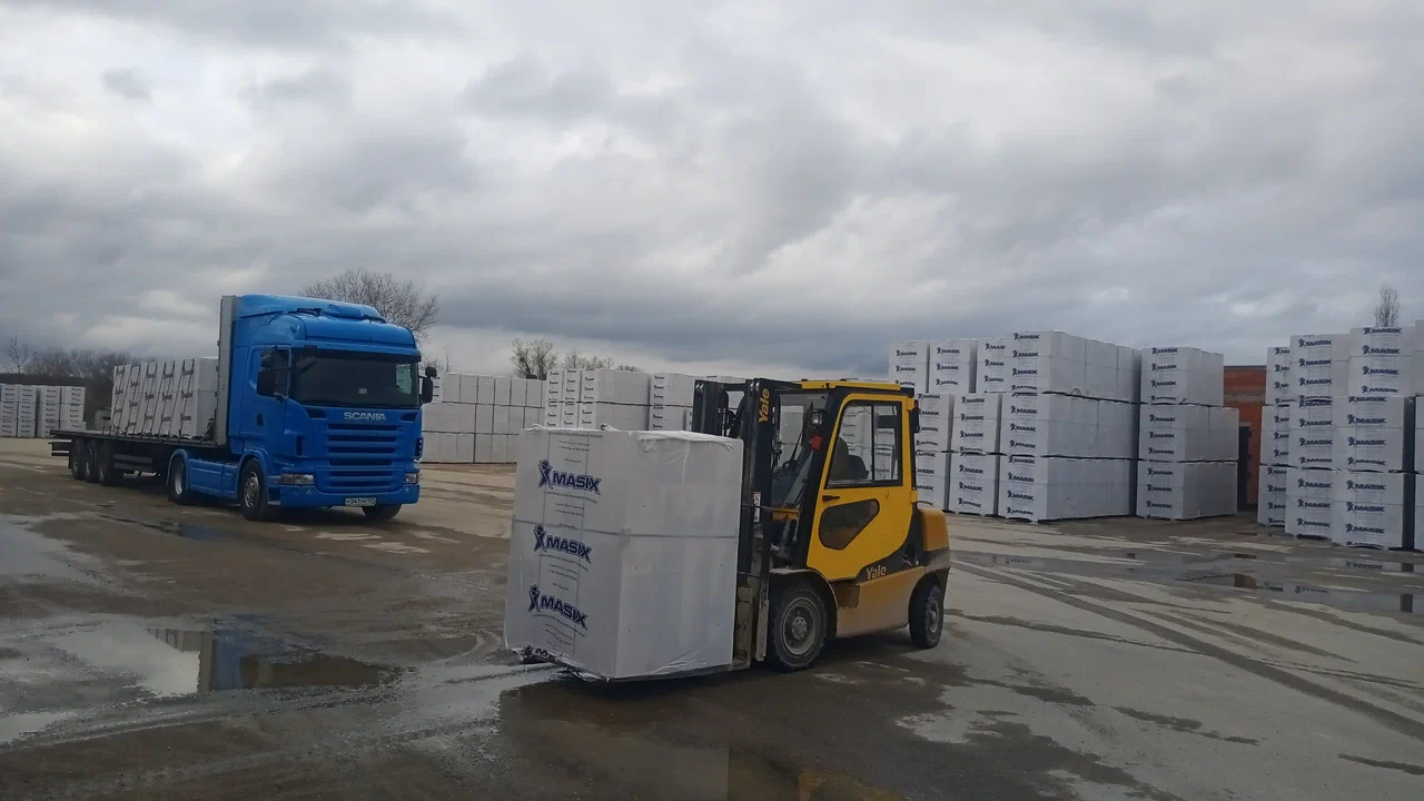 Газобетон Masix D600 625х200х250 мм фото 2