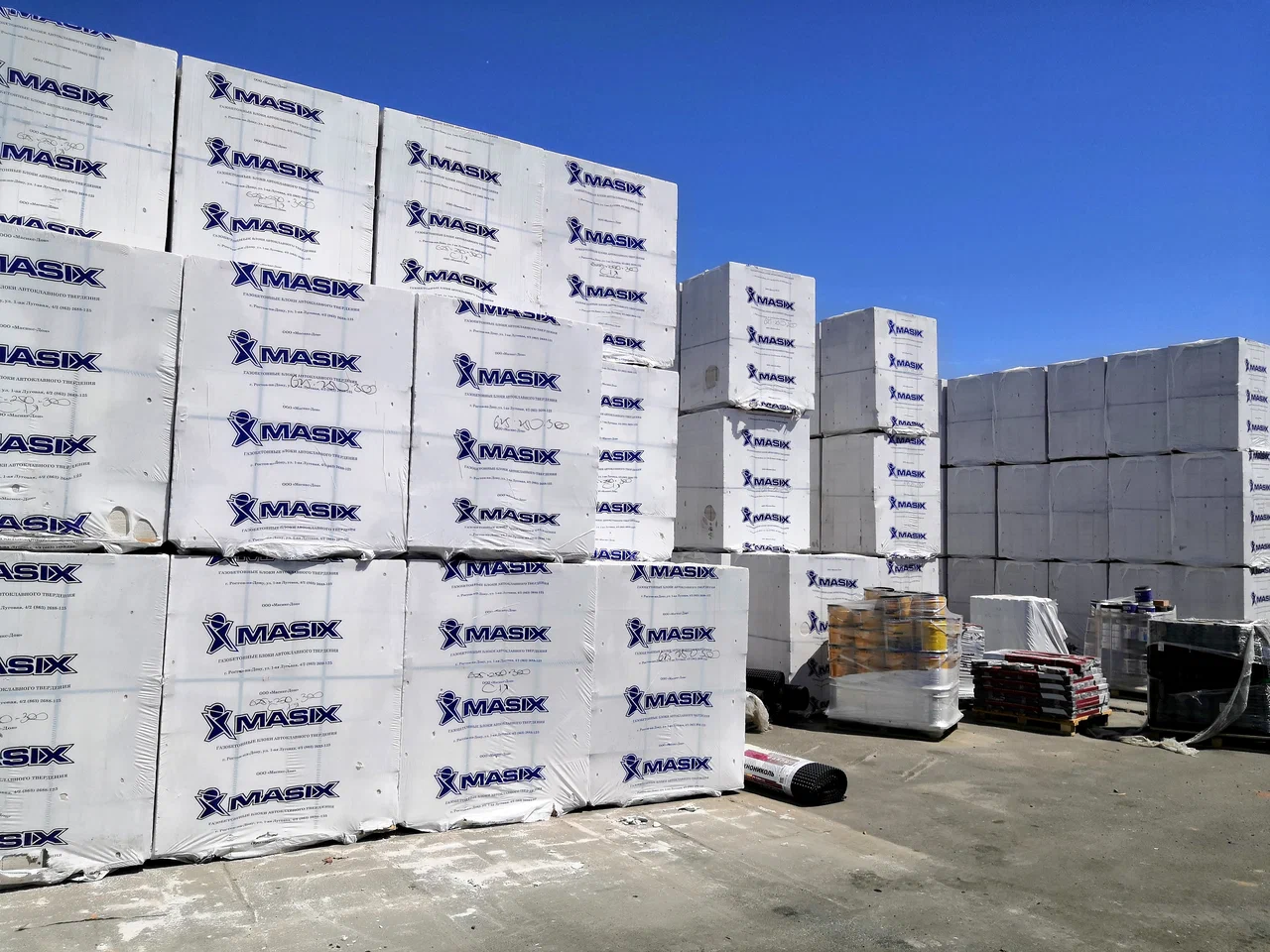 Газобетон Masix D600 625х100х250 мм фото 4