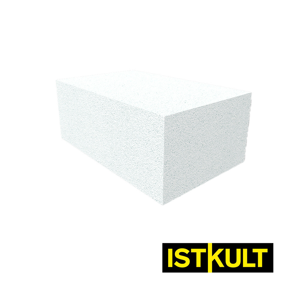 Газобетонный блок ISTKULT D400 B2,5 625х375х250 мм