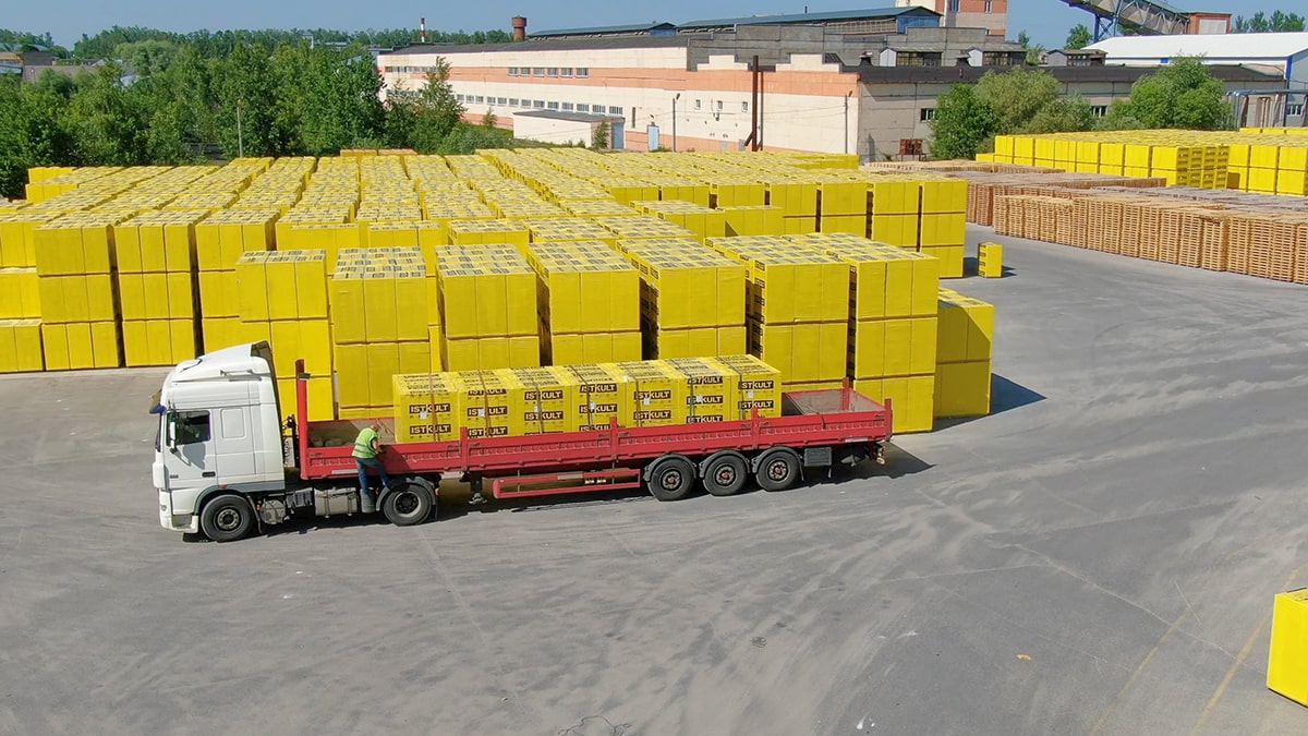 Газобетонный блок ISTKULT D400 B2,5 625х400х250 мм фото 4
